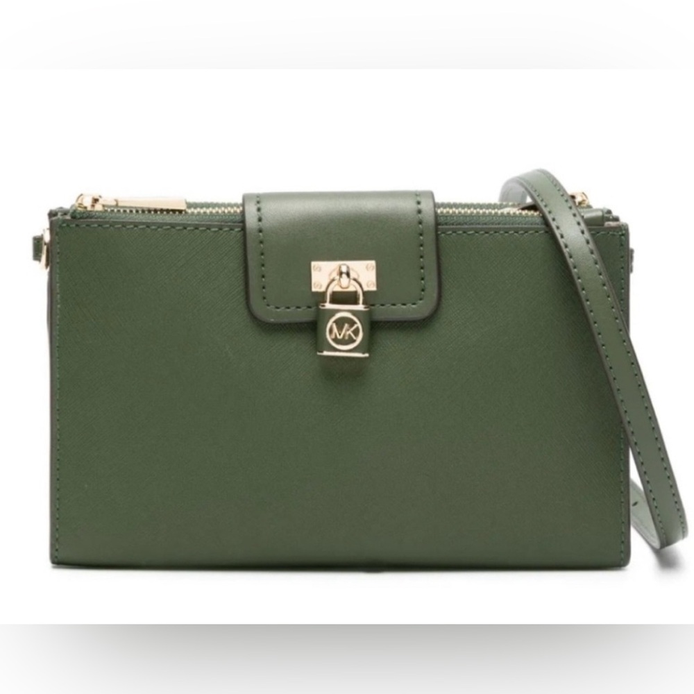Michael Kors NWT Green Crossbody Bag
